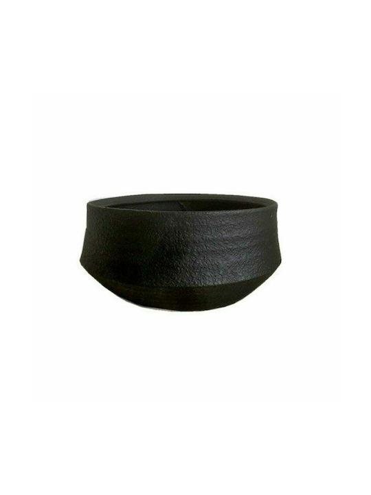 Art et Lumiere Decorative Bowl Black 29.5x29.5x13.5cm