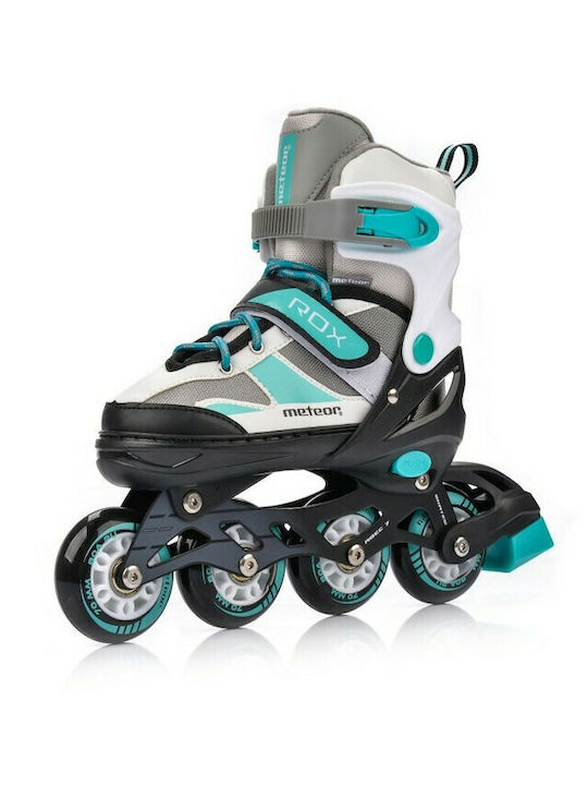 Meteor Rox Inline Rollers Τιρκουάζ Παιδικά