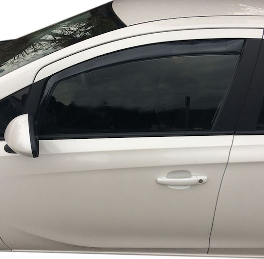 Szatuna Set of Windbreakers Front Car for Opel Corsa 5D 2pcs