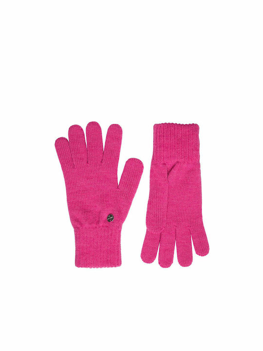 Replay Ροζ Γυναικεία Πλεκτά Γάντια
