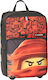 LEGO Andersen Schulranzen Trolley Grundschule, Grundschule in Rot Farbe