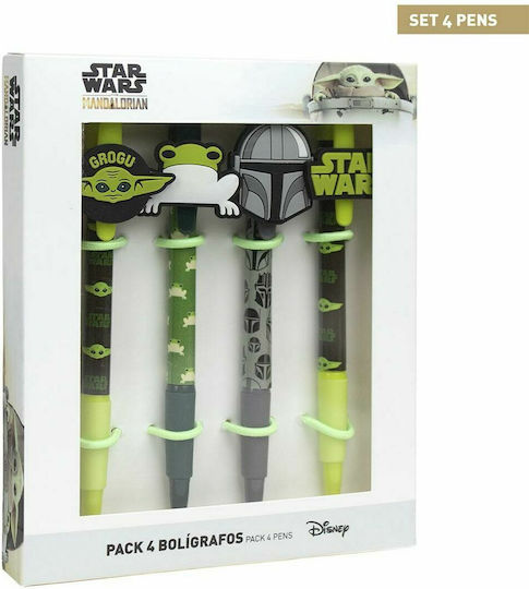 PCMerch Mandalorian Механични Моливи Пластмасови 4бр