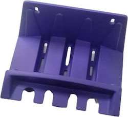 Wall Base for Watering Hose Purple