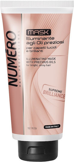 Brelil Numero Illuminating Hair Mask for Shine with Argan Oil 300ml