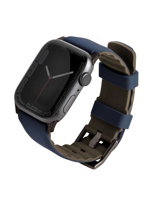 Uniq Linus Strap Silicone Blue (Apple Watch 44/...