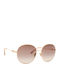 Jimmy Choo Birdie Women's Sunglasses with Metal Frame BKU HA