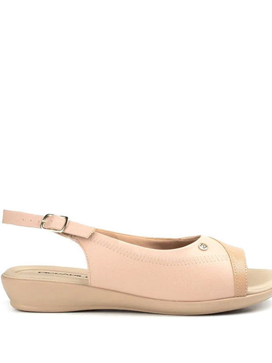 Piccadilly Women's Peep Toe Platforms Pink