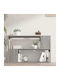 Bibliothek Grau Sonoma 100x24x63cm