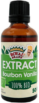 Royal Brand Organic Vanilie în Formă Lichidă 50ml