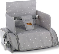 Jane Portable Fabric Booster Seat for Chair Avant Dim Grey