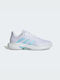 Adidas Courtjam Control Tennisschuhe Alle Gerichte Cloud White / Bliss Blue