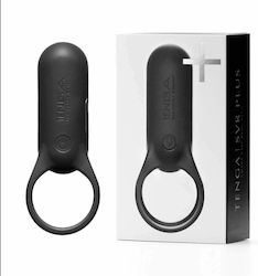Tenga SVR Plus Smart Vibe Ring Vibrating Cock Ring Schwanz Black