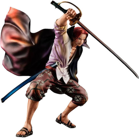 Megahouse One Piece: Red-haired Shanks One Piece: P.o.p - Red-haired Shanks Φιγούρα 21εκ.