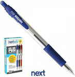Next Pen Gel 0.7mm with Blue Ink 12pcs