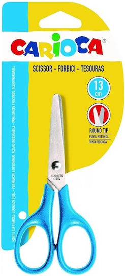 Carioca Children's Scissors for Crafts 13cm with Metallic Blade Blue