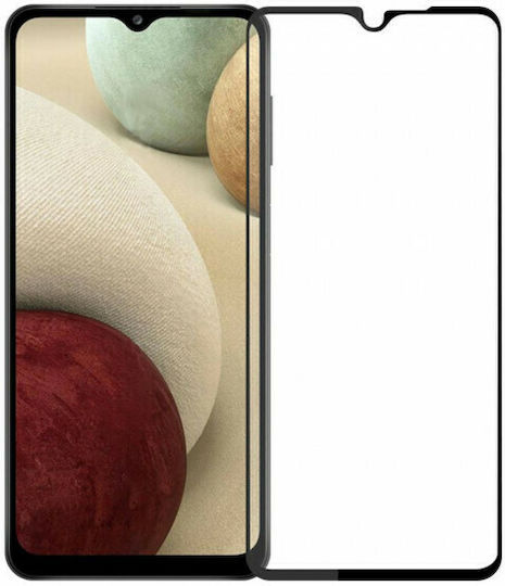 Пълно лепило Закалено стъкло за цялото лице Черен (Galaxy A12)