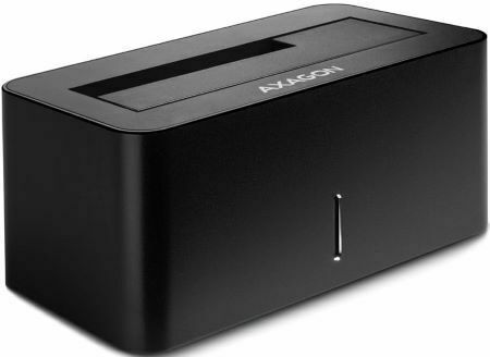Axagon Dockingstation Festplatten SATA 2.5" / 3.5" mit USB 2.0 / USB 3.0 / USB 3.1 Verbindung (ADSA-SN)