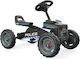 Buzzy Police Kids Foot-to-Floor Go Kart One-Seater with Pedal Black