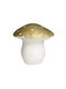 Egmont Led Kids Decorative Lamp Mushroom Large Gold 29x29x30εκ.