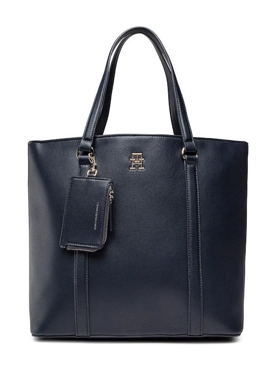 Tommy Hilfiger Life Soft Women's Shopper Shoulder Bag Navy Blue