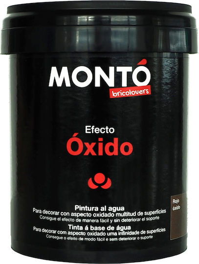 Monto Monto Effecto Oxido Rost-Effekt Spezielle Handwerksfarbe Transparent Für Holz 750ml