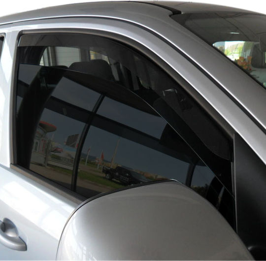 Szatuna Classic Satz Windabweiser Vordere und Hintere für Volkswagen Amarok 4D 4Stück