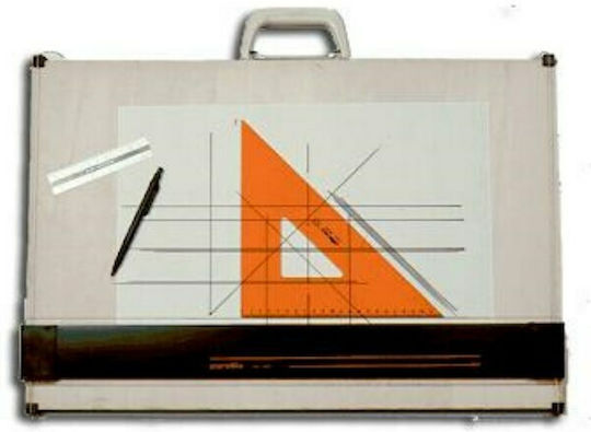 Parallilo 2315 Linear Drawing & Sketching Board with Parallel Straight Edge and Handle 52x37cm