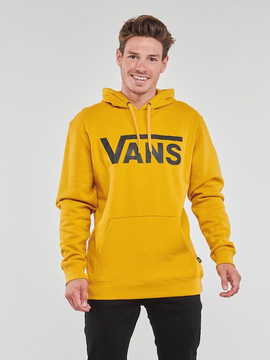 Vans Φούτερ με Κουκούλα Κίτρινο