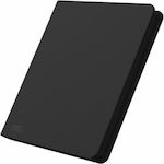 Ultimate Guard Game Accessory 12-Pocket Zipfolio (Quadrow) Pro-Binder - XenoSkin Black UGD010342