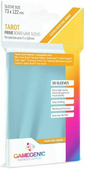 century spice road card sleeves Gamegenic Tarot Size 50τμχ Clear GGS10041ML Players will recognize the proven color system and find new sizes with new color codes Prime Board Game Sleeves |