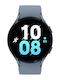 Samsung Galaxy Watch5 Aluminium 44mm Αδιάβροχο με Παλμογράφο (Blue)