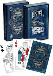 Bicycle Back to the Future Sammelbar Kartenspiel Poker Blau