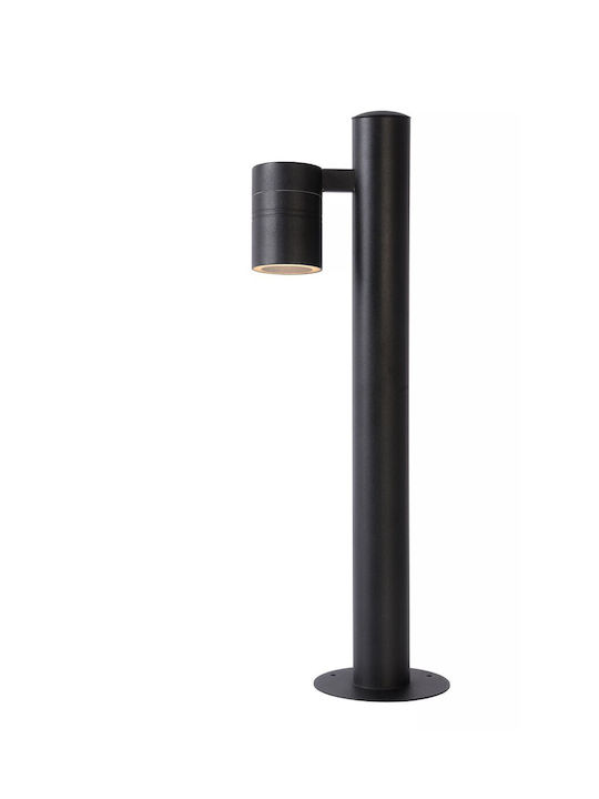 Lucide Lightning Arne Φωτιστικό Κολωνάκι Εξωτερικού Χώρου 5W IP44 για Ντουί GU10 Μαύρο