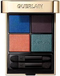 Guerlain Ombres G Eyeshadow Παλέτα Σκιών Ματιών 360 Mystic Peacock