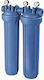Atlas Filtri DP Big M Duo IN AB Wasserfiltrationssystem Unter der Spüle Durchmesser 1''