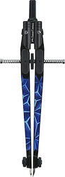 Faber-Castell Markierungskompass mit Bleistift und Zirkel in Fall Blau