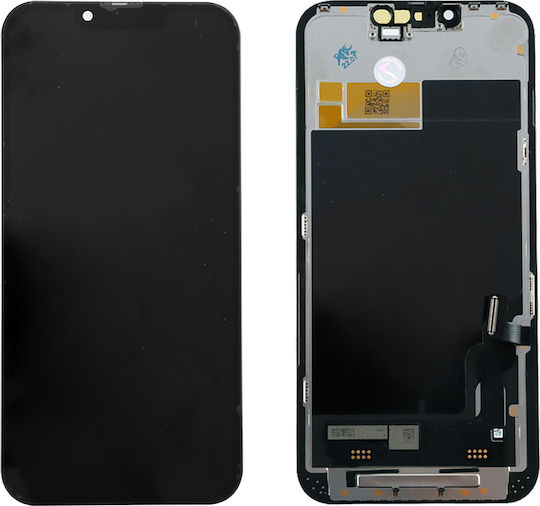 Οθόνη JK Incell με Μηχανισμό Αφής για iPhone 13 (Μαύρο)