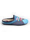 Slipper with heart - FSHOES - BLUE