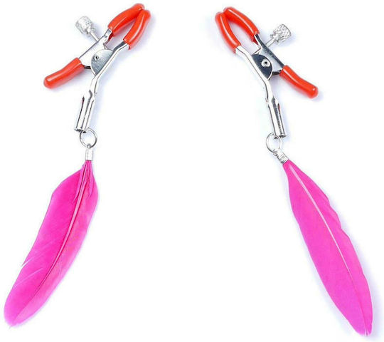 Fetish Addict Exclusive Nipple Clamps No.13 Σφιγκτήρες Θηλών σε Ροζ Χρώμα
