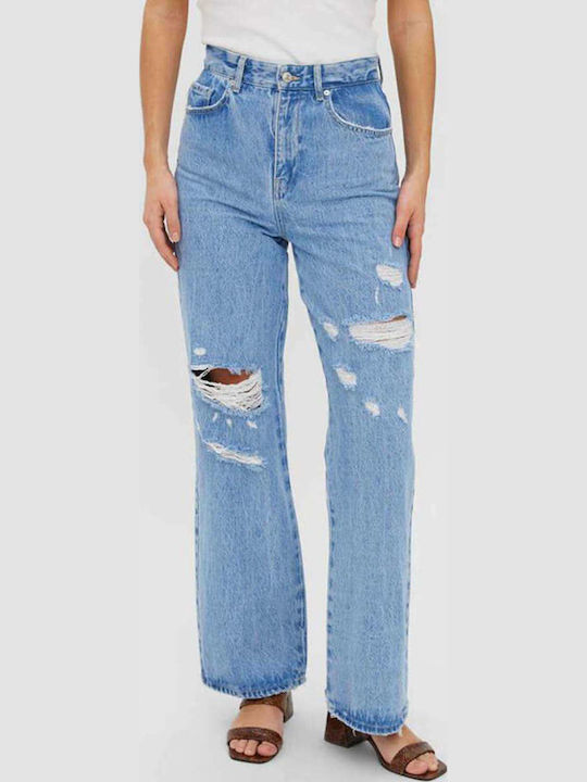 Vero Moda Jean Damă High Rise Cu Rupturi