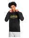 Omni Lockup Sweatshirt with Hood Black
