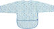 Kikka Boo Arty Waterproof Coverall Plastic with Hoop & Loop Fastener, Pocket & Sleeves Blue