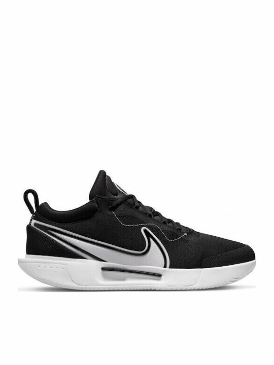 Nike Zoom Pro Bărbați Pantofi Tenis Terenuri de lut Negru / Alb