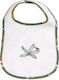 Baby Star Kenya Waterproof Лигавник от 100% Памук със закопчалка за обръч и примка Зелена
