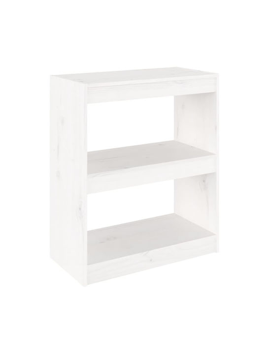 Bookcase White 60x30x71.5cm