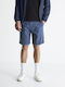 Celio Sportliche Herrenshorts Bleu