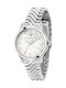 Maserati Epoca Damen Uhr mit Silber Metallarmband