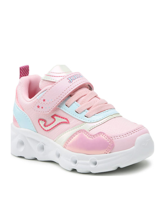 Star Παιδικά Sneakers με Σκρατς Ροζ