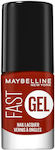 Maybelline Fast Gel Gloss Βερνίκι Νυχιών Μακράς Διαρκείας 11 Red Punch 7ml