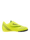 Pallo Jr Kids Indoor Soccer Shoes without Laces Yellow